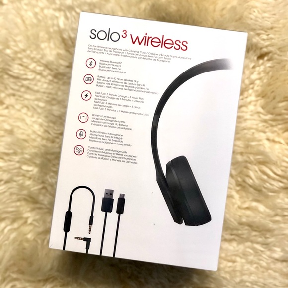 Beatssolo3 wireless - black - NWT - Picture 2 of 4